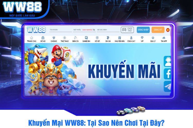 Khuyến Mại WW88: Tại Sao Nên Chơi Tại Đây?