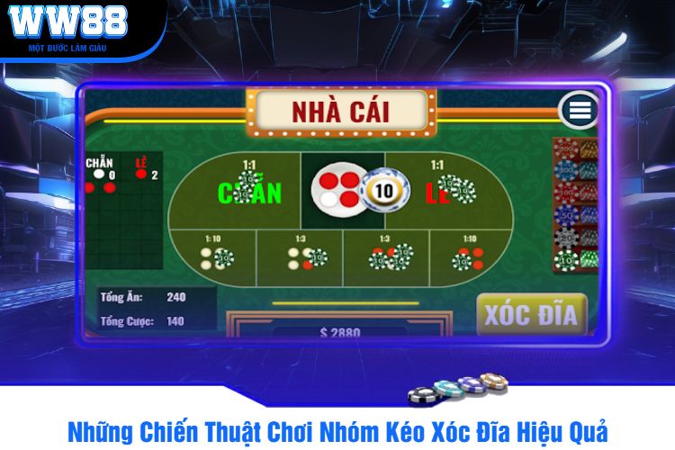 Những Chiến Thuật Chơi Nhóm Kéo Xóc Đĩa Hiệu Quả